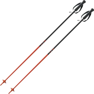 Produktbild von Skistöcke OneWay GT16 flame - Alpin Ski Stöcke - hochwertiger Aluminium Skistock - Allmountain Pistenstock - Unisex - ergonomischer Griff - verstellbare Handschlaufe, Länge:115cm