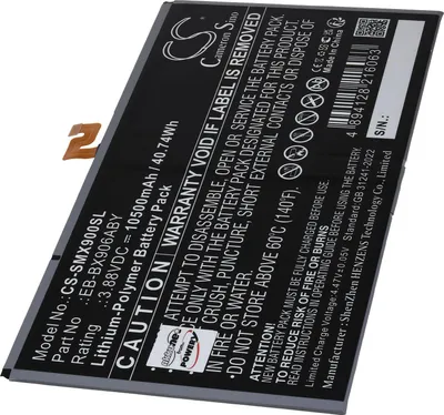 Produktbild von Akku für Samsung SM-X906 SM-X906B Tablet