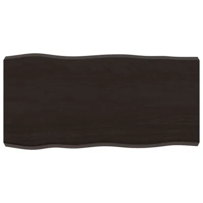 Obrázek produktu pro vidaXL Stolová deska 80x40x(2-6) cm z masivního dřeva s ošetřenou hranou stromu
