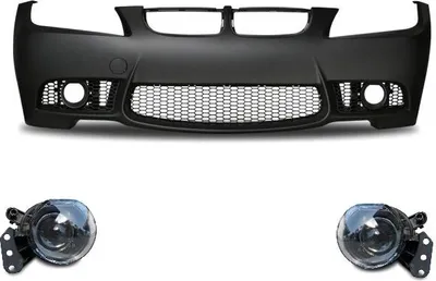 Produktbild von für BMW 3er E90 E91 bj 05-08 passend Stoßstange vorne Schwarz+ Nebel +ABE STVZO