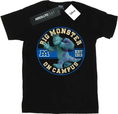 Produktbild von Disney - "Monsters University Monster On Campus" T-Shirt für Herren BI51226 (M) (Schwarz)