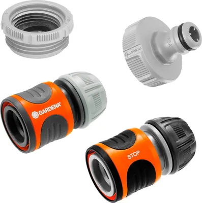 Produktbild von Gardena Bewässerungs-Starter-Set mit Hahnverbinder und Adapter