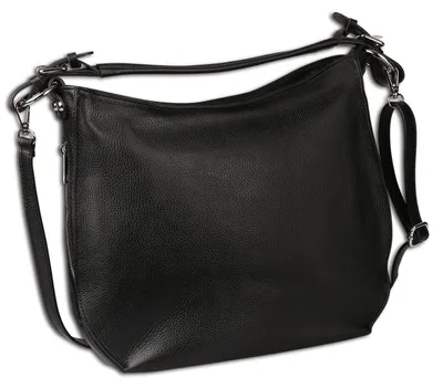 Immagine prodotto di Borsa a tracolla Toscanto nera, grande, 38x31x12 cm, OTT187SS1