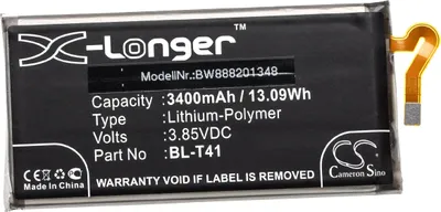 Produktbild von vhbw Akku kompatibel mit LG LMG820QM7, LM-G820TM, G820UM, LMG820UM0, LMG820TMB, G820N, G8 ThinQ Handy Smartphone Telefon (3400 mAh, 4,4 V, Li-Polymer)