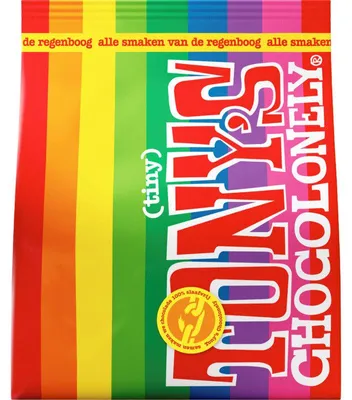 Produktbild von Tony's Chocolonely - Schokolade Tony Chocolonely Tiny Mix Bag 135gr | Taschen Sie 135 Gramm