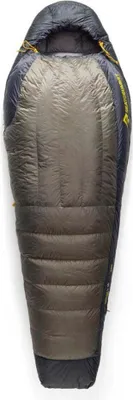 Produktbild von Sea To Summit Spark Pro -1 Long Daunenschlafsack (Herren bis -1°C / max. Körpergröße 198 cm / 0,672kg) Beluga Black L