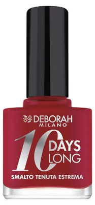 Zdjęcie produktu dla Deborah, 10 Days Long, Nail Polish, 886, Vintage Red, 11 ml