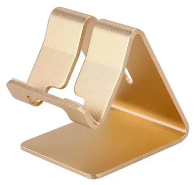 Produktbild von Handyhalterung – Schreibtischhalterung in Champagnergold