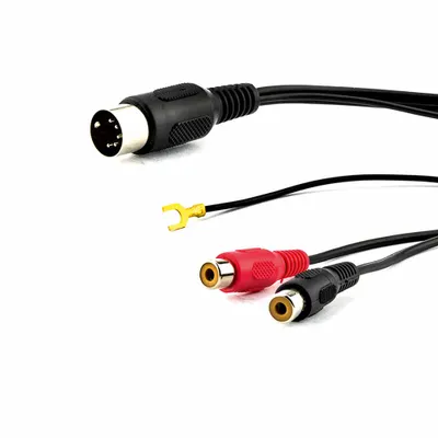 Zdjęcie produktu dla Stereo-Kabeladapter 5pol Normst. 2 Cinchkup. Masseanschl.