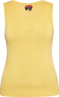 Image de Pull pour femme ASHDOWN - jaune, taille S