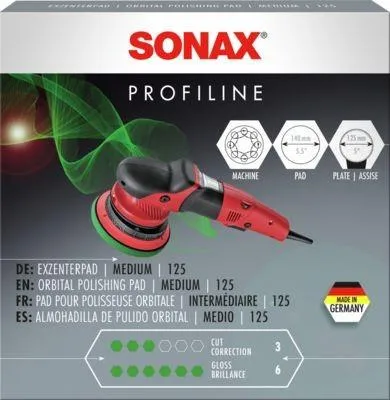 Productafbeelding van SONAX 04986000 SONAX medium Exzenter-Aufsatz 125,0 mm