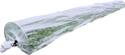Image de BURI Frühbeet Tunnel de protection 5x0,6m Tunnel de plantation Tunnel en plastique Serre Tente en plastique