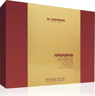 Produktbild von Amber Oud Ruby Edition EDP 75 ml+EDP 30 ml+Deospray 200 ml