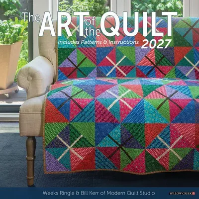 Produktbild von Art of the Quilt 2027 12 X 12 Wall Calendar