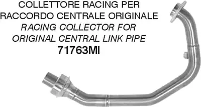 Immagine prodotto di Collettore racing ARROW intercambiabile per KTM DUKE 125