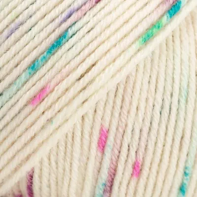Produktbild von Wolle Drops Baby Merino Print - 101 - Stricken & Häkeln