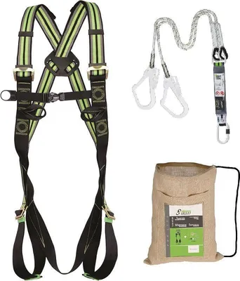 Immagine prodotto di Kit Kratos FA8000500 - imbracatura + doppio ammortizzatore con ganci + borsa