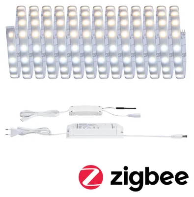 Produktbild von Paulmann MaxLED 500, Universalstreifenleuchte, Ambiente, Drinnen, Silber, Kunststoff, IP44
