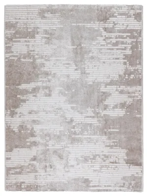 Zdjęcie produktu dla Dywan rosaline przecierka beżowy - kształt: prostokątny, kolor: szary, prostokątny: 70×140 cm