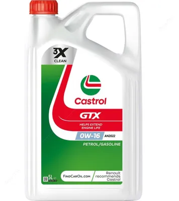 Produktbild von CASTROL GTX AN2022 für 0W-16 5 Liter Motoröl Motorenöl AN2022 Öl