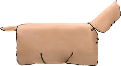 Image de vidaXL Couverture pour cheval Cappuccino 95 cm Polyester