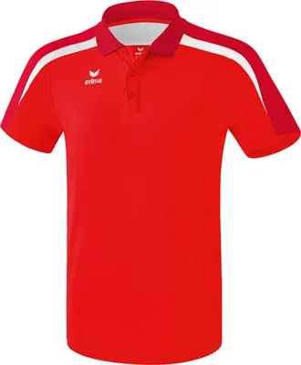 Produktbild von Erima Liga 2.0 Poloshirt Herren - Rot / Dunkelrot / Weiß
