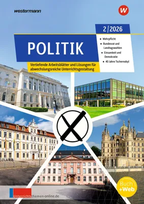 Produktbild von Unterrichtsthemen Politik. Ausgabe 2/2026