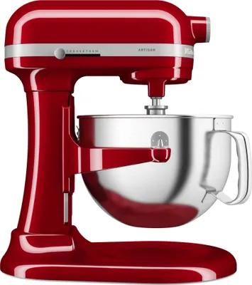 Image de Robot pâtissier à bol relevable 5,6 l 375w rouge empire - Kitchenaid - 5KSM60SPXEER - artisan