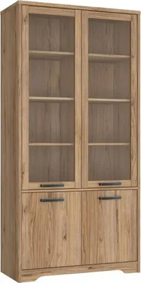 Obrázek produktu pro Vitrína Joadakis Jdkv721 Skříň do obývacího pokoje 94X192X42Cm Vitrína 4 dveře