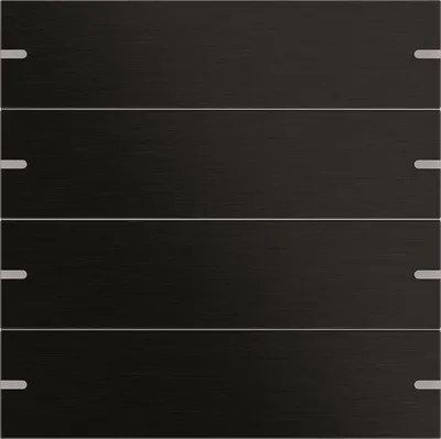 Zdjęcie produktu dla Gira zestaw klawiszy 4-przyciskowy czujnik.4 TS4 aluminium 5024126 (5024126)