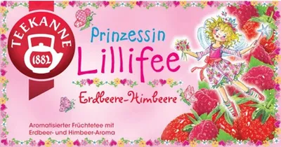 Immagine prodotto di Teiera - Principessa Lillifee Fragola-Raspone - 20 bustine di tè
