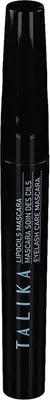 A black mascara tube against a white background.