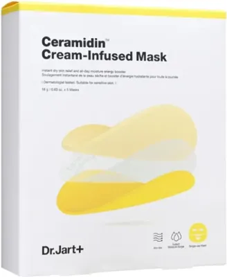 Obrázek produktu pro Hloubkově hydratační pleťová maska Ceramidin (Cream- Infused Mask) 5 x 18 g