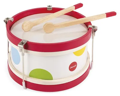 Produktbild von JANOD J07608, Spielzeug-Musikinstrument, Trommel, 2 Jahr(e), 5 Jahr(e), Junge/Mädchen, Holz
