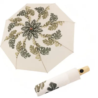 Obrázek produktu pro Doppler NATURE MAGIC Choice Beige - dámský EKO deštník