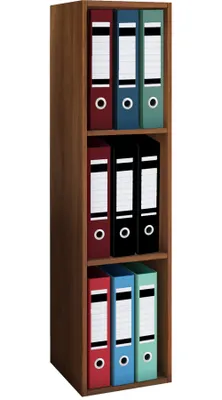 Immagine prodotto di Ripiano in legno in piedi | Scaffale salvaspazio | Dimensioni: H. 107 x W. 34 x D. 30 cm | Elegante ripiano in piedi | Scaffale da ufficio – Offas 3 Vassoio