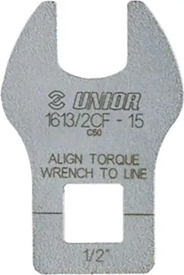 Produktbild von Unior 1613/2CF Hahnenfußaufsatz Pedalschlüssel, 15mm