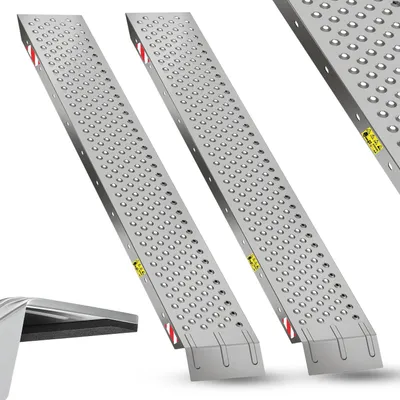 Produktbild von Belko® Auffahrrampe 2x Laderampe Verladerampe 400kg Autorampe Anhängerrampe Ramp