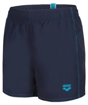 Productafbeelding van Arena jongens zwemshorts, marineblauw-turquoise, maat 116 EU