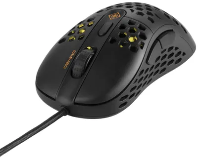 Image de DELTACO GAMING Souris de jeu ultralégère avec RGB, noire
