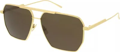 Produktbild von BOTTEGA VENETA BV1012S (003) Braungold SONNENBRILLE