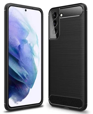 Obrázek produktu pro NALIA designové pouzdro na mobilní telefon pro Samsung Galaxy S21, karbonový vzhled, kryt, nárazník