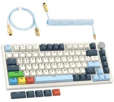 Obrázek produktu pro Herní mechanická klávesnice K85, spínače Rapid Trigger modré, Hall-efekt, magnetické spínače B-Blue
