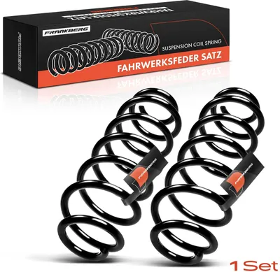 Immagine prodotto di Frankberg 2x molla sospensione asse posteriore per Audi TT 8N3 1.8L 1998-2006