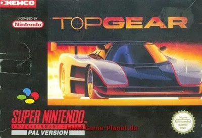 Produktbild von Top Gear - SNES Super Nintendo PAL Version