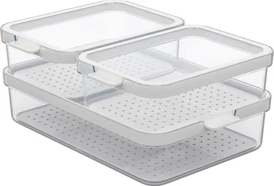 Produktbild von rotho Kühlschrank Organizer 3-tlg. CAUMA