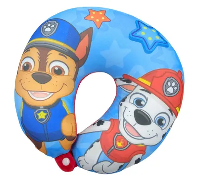 Produktbild von Beidseitig verwendbares Reisekissen blau – Paw Patrol