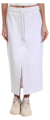 Produktbild von Off White - Langer Rock für Damen, Baumwolle GT22074 (32 DE) (Naturweiß/Schwarz)