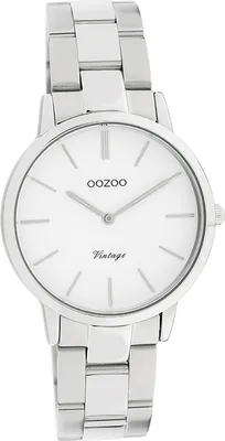 Produktbild von Oozoo Metall Damen Uhr Analog Quarzuhr Armband silber Vintage Series D2UOC20038
