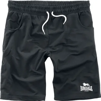 Zdjęcie produktu dla Męskie szorty o regularnym kroju COVENTRY Black/White L Lonsdale